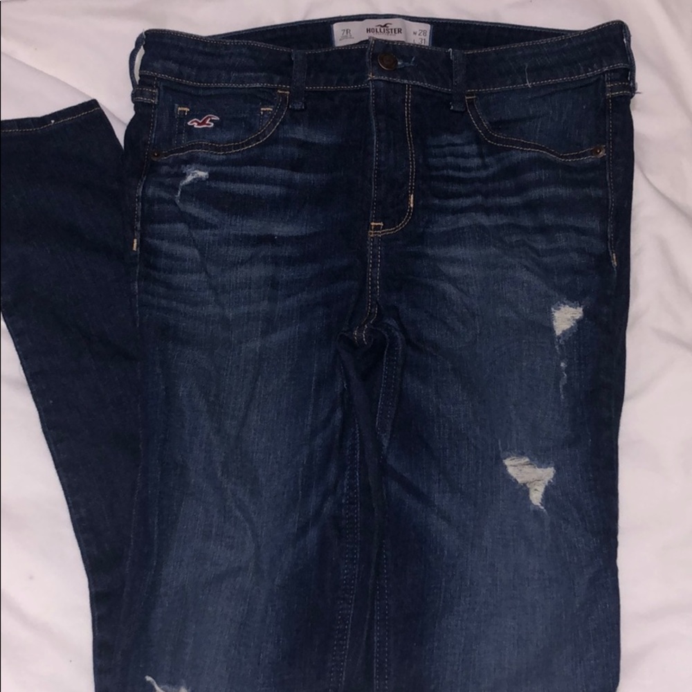 Dark blue deans